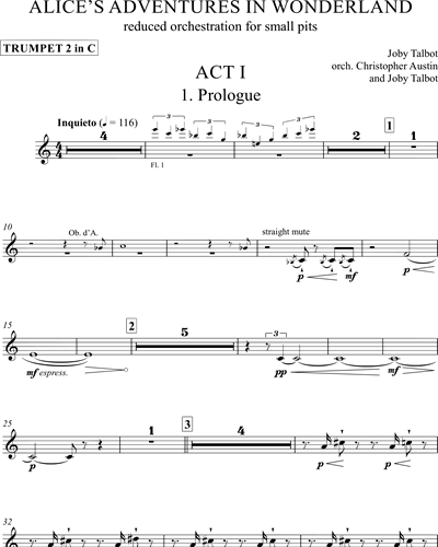 Trumpet in C 2 (Alternative)