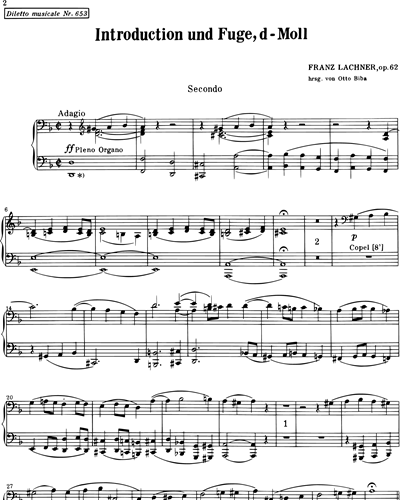 Introduction and Fugue in D minor, op. 62