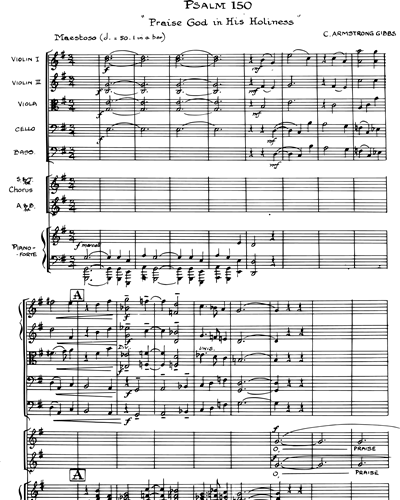 Full Score & Mixed Chorus