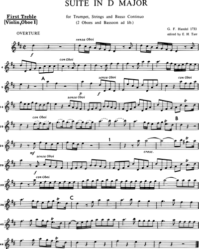 Violin/Oboe 1 (Alternative)