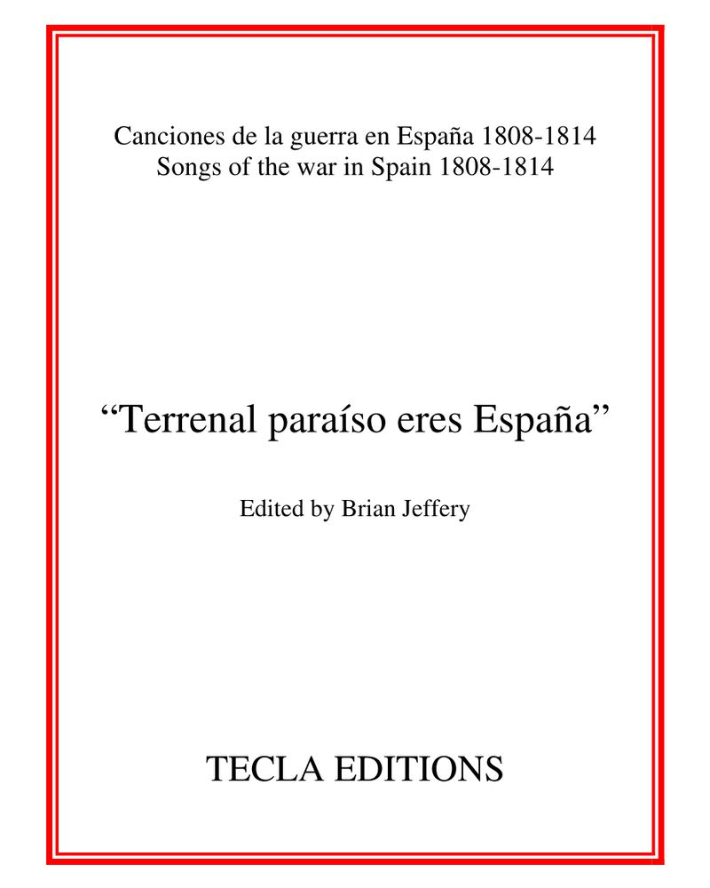 Terrenal paraíso eres España