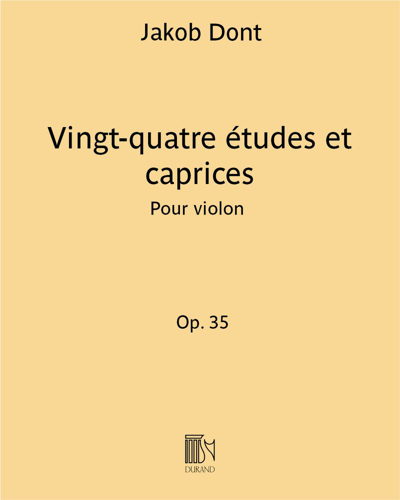 Vingt-quatre études et caprices Op. 35
