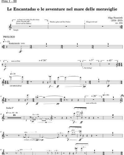[Group 3] Flute 1/Piccolo 1/Ratchet