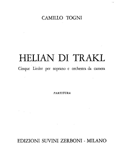 Helian di Trakl