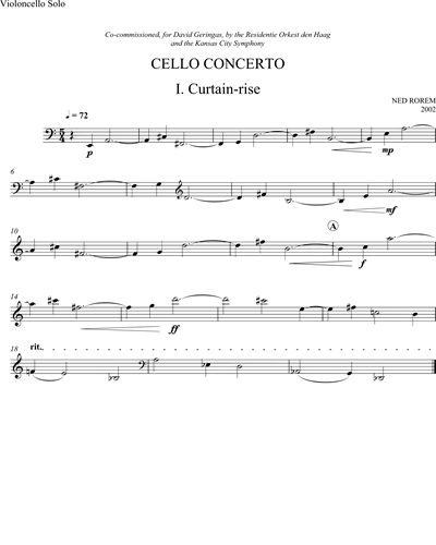 [Solo] Cello