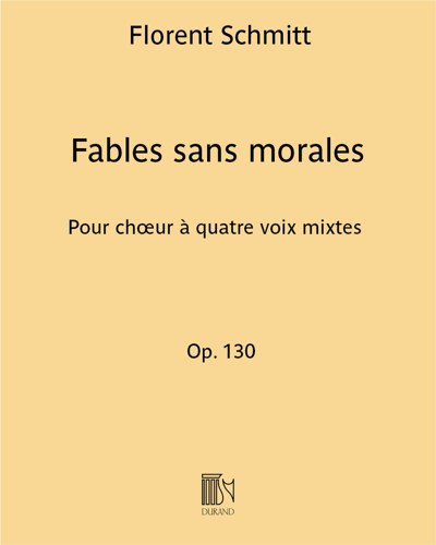 Fables sans morales Op. 130