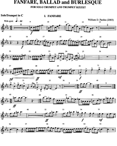 [Solo] Trumpet in C (Alternative)