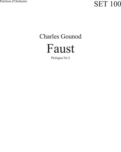 Faust : Prologue No 2 (Trio)