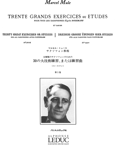 30 Grands Exercices Ou Etudes Vol. 1