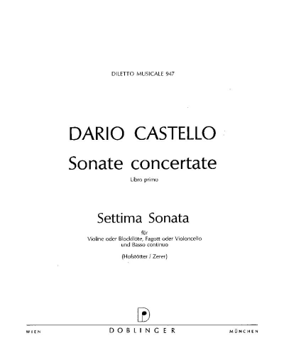 Sonata No. 7 in G Major