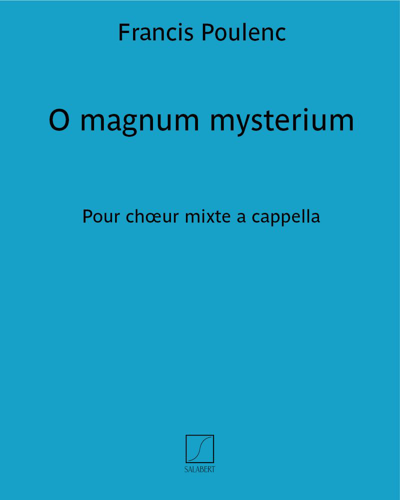 O magnum mysterium (n. 1 de "Quatre motets pour le temps de Noël")
