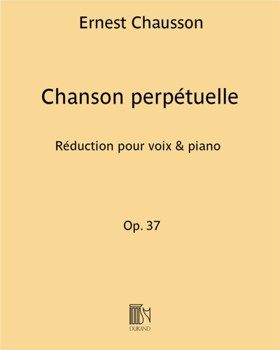 Opus 37 Chanson Perpetuelle