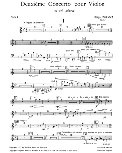 Violin Concerto 2 in G Minor op 63