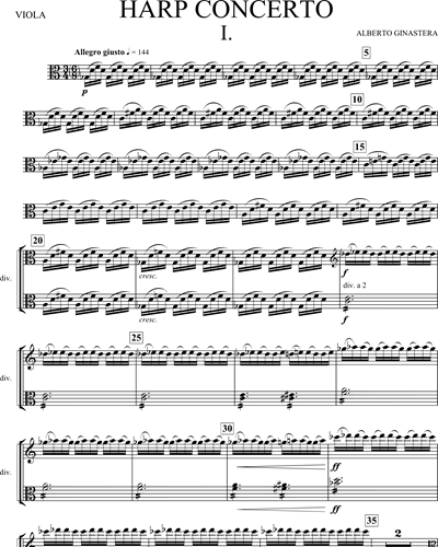 Harp Concerto, op. 25
