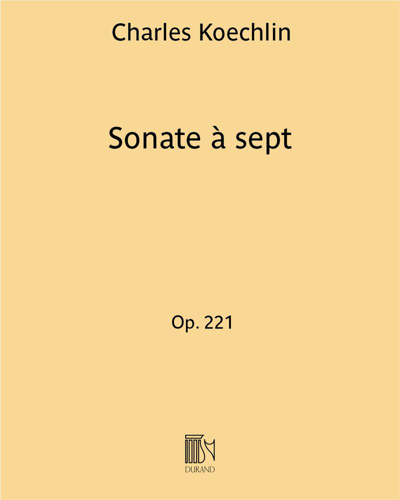 Sonate à sept Op. 221