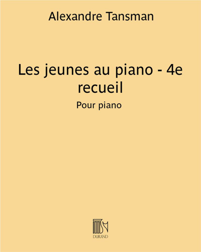 Les jeunes au piano - 4e recueil