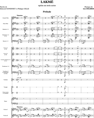 [Act 1] Opera Score