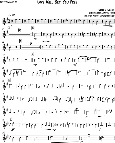 Trombone Treble Clef 1 (Alternative)
