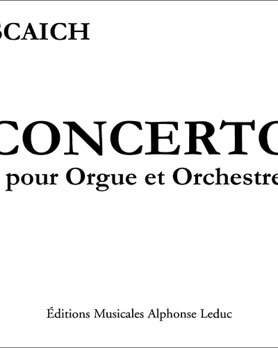 Organ Concerto No. 1