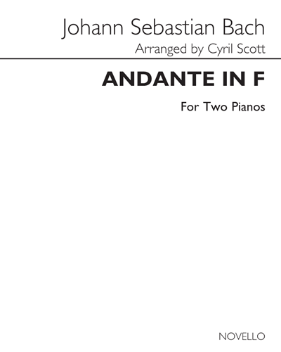 Andante in F (Transcribed for Two Pianos)