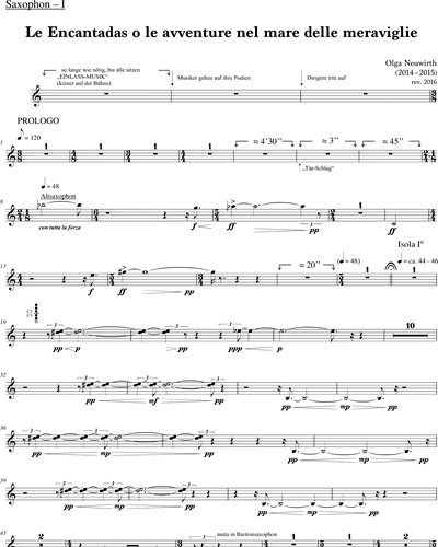 [Group 1] Soprano Saxophone/Alto Saxophone/Baritone Saxophone