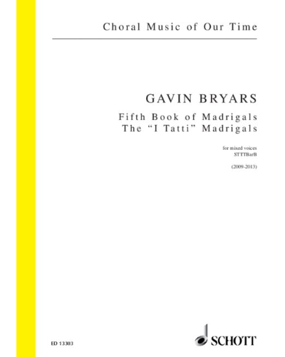 Fifth Book of Madrigals ("I Tatti")