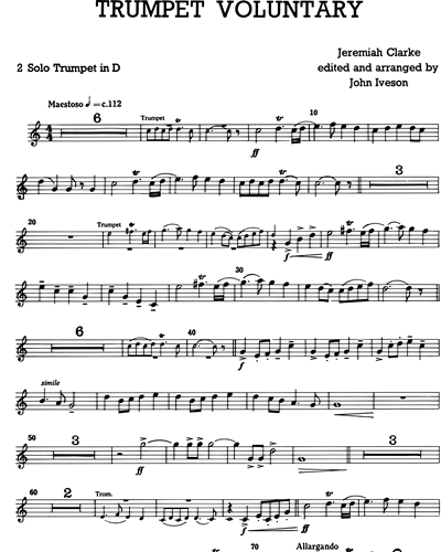 [Part 2] Trumpet in D (Alternative)