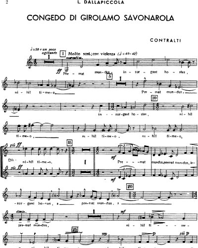 [Act 3] Contralto