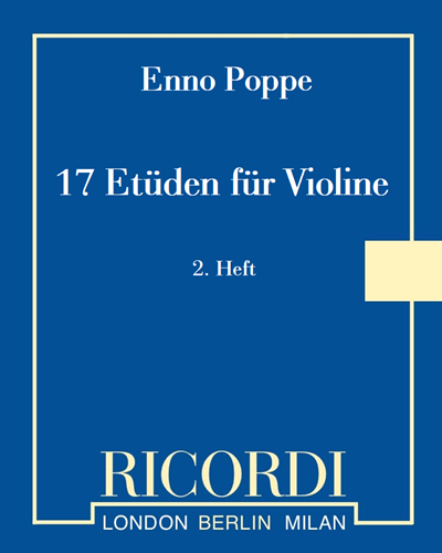 17 Etüden für Violine (2. Heft)