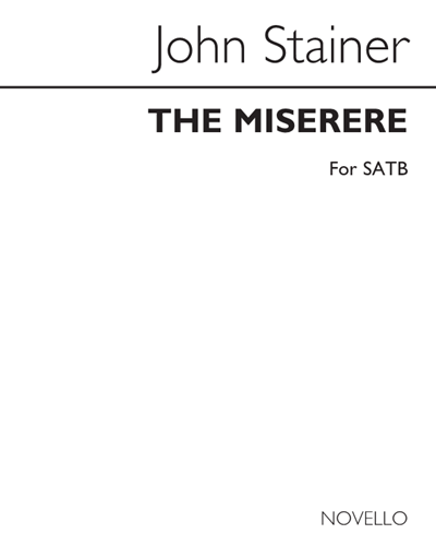 The Miserere (for SATB)