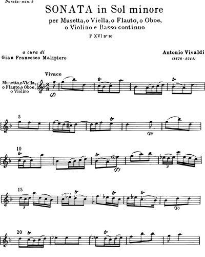 Musette de cour/Vielle (Alternative)/Flute (Alternative)/Oboe (Alternative)/Violin (Alternative)