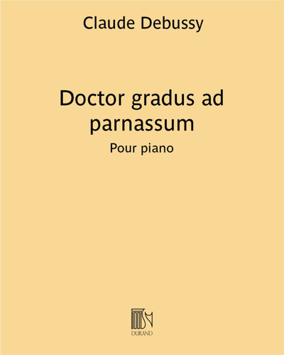 Doctor gradus ad parnassum (extrait de "Children’s Corner") - Pour piano