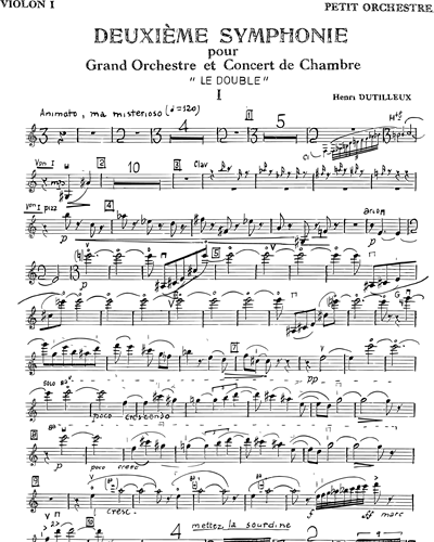 [Chamber Orchestra] Violin 1