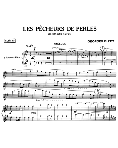 Les Pêcheurs de perles (The Pearl Fishers): Prelude