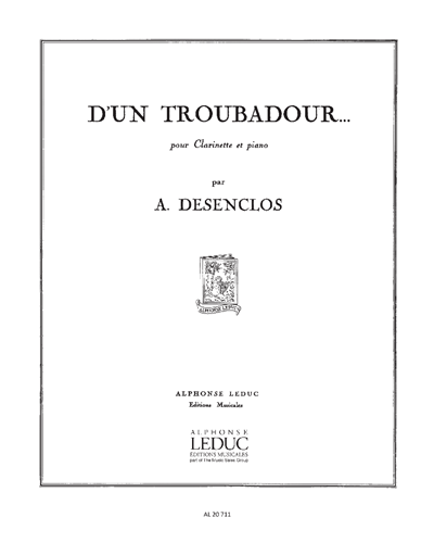 D'un Troubadour...