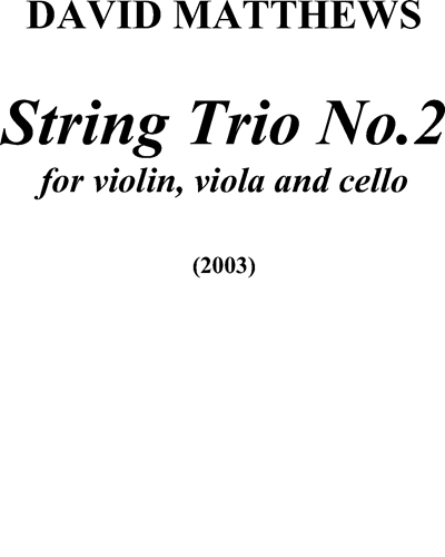 String Trio No.2