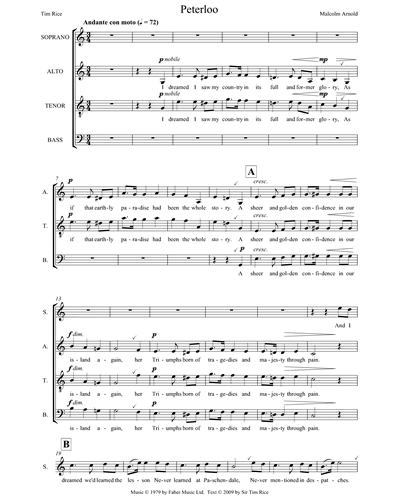 Peterloo (choral version)