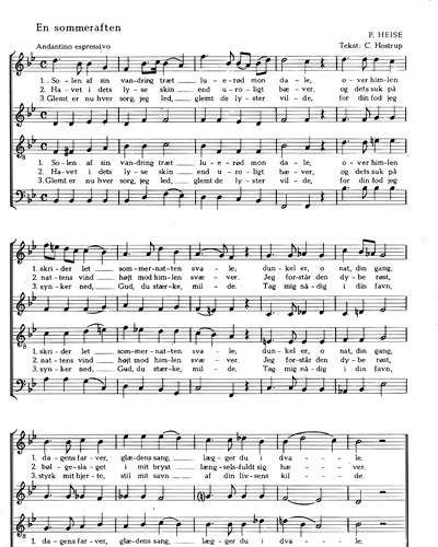 3 Sange Mixed Chorus SATB Sheet Music by Peter Heise | nkoda | Free 7 ...