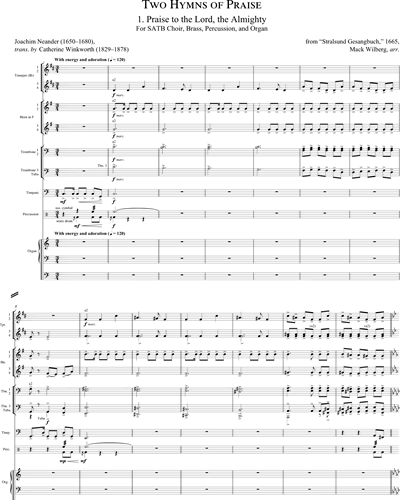 Full Score & Mixed Chorus