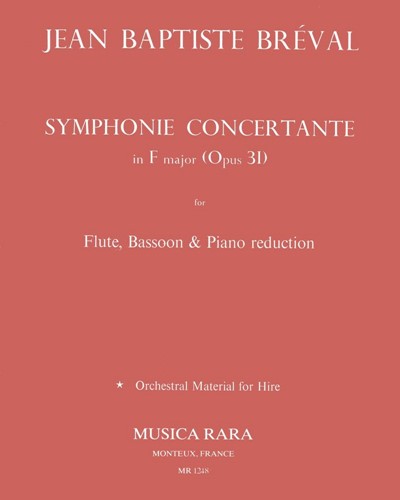 Symphonie Concertante F-dur op. 31