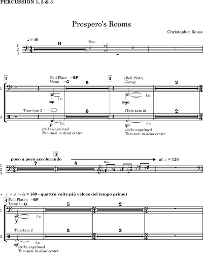 Percussion Score