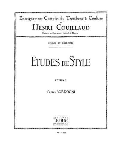 Etudes de style d'après Bordogni, Vol. 2