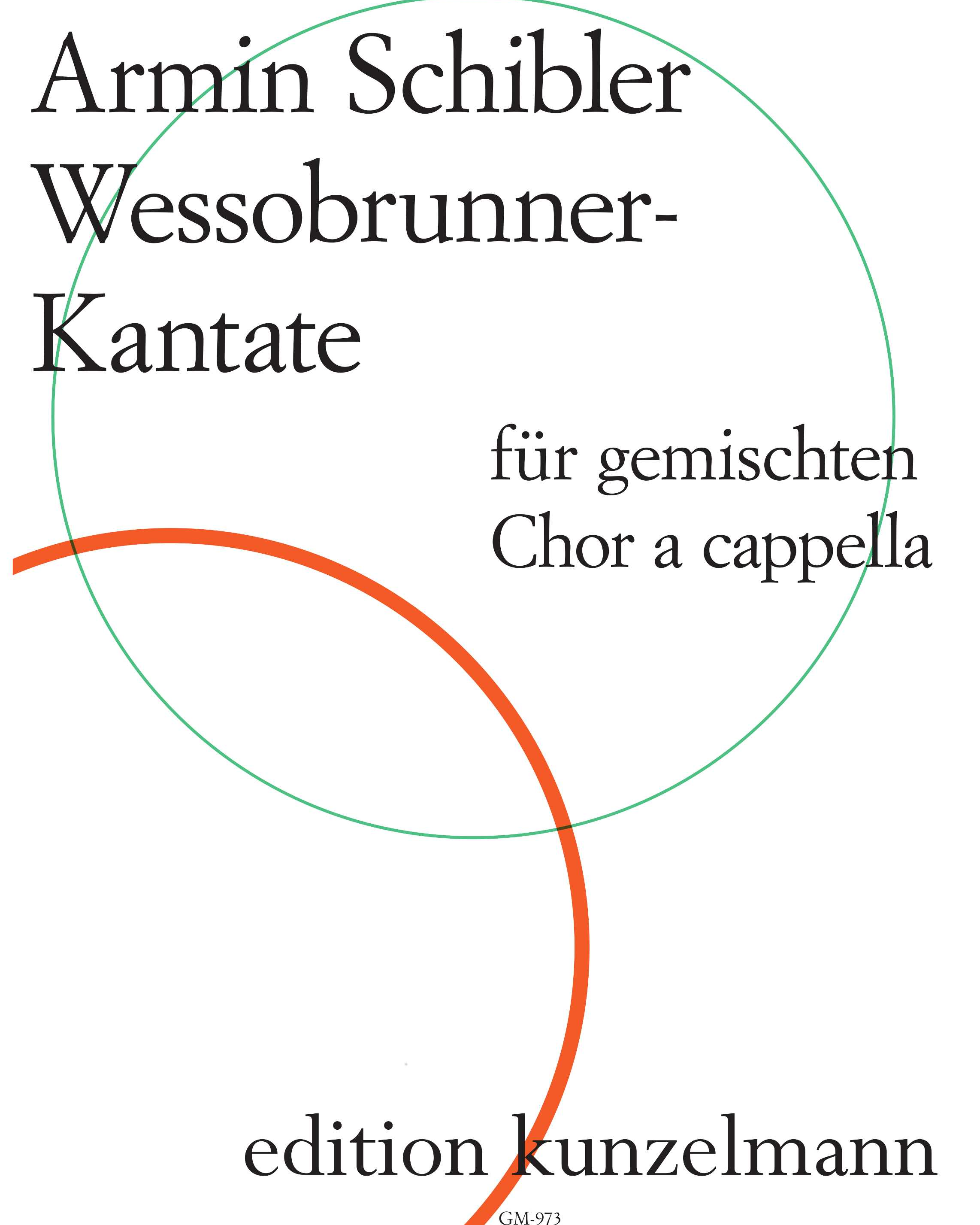 Wessobrunner Kantate (Wessobrunn cantata), op. 10