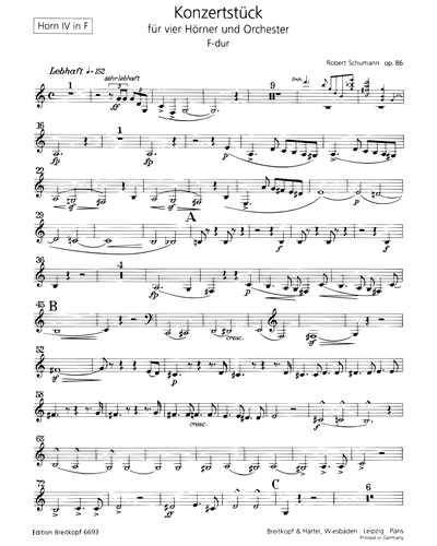 Concert Piece in F major, op. 86
