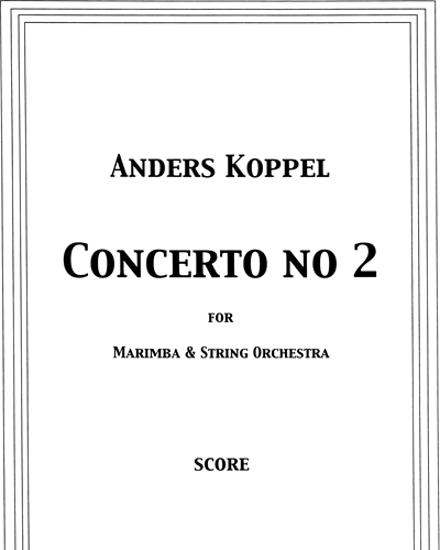 Marimba Concerto No. 2