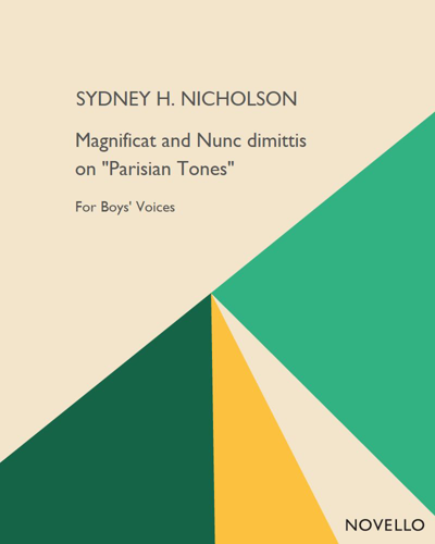 Magnificat and Nunc dimittis on "Parisian Tones"