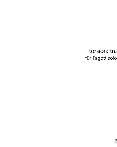 torsion: transparent variation