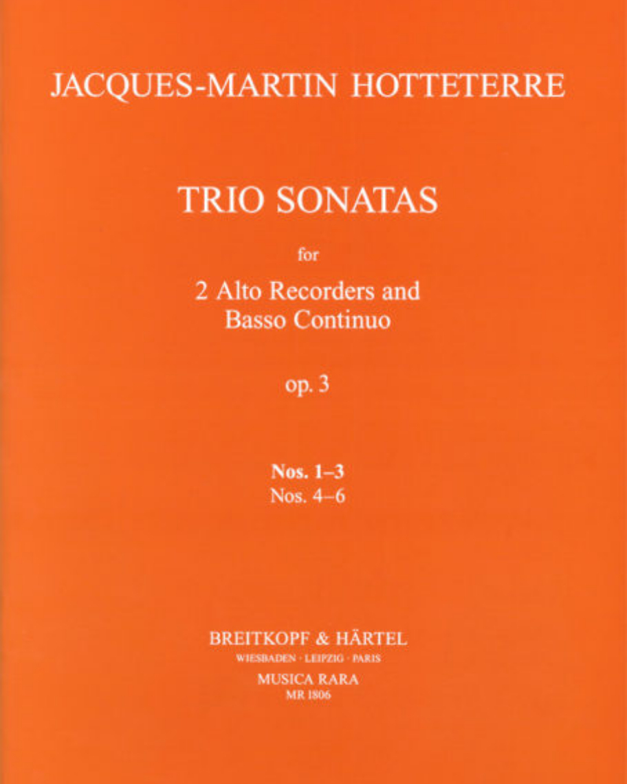 Triosonaten op. 3, Nr. 1 - 3 