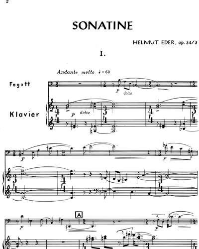Sonatine, op. 34/3