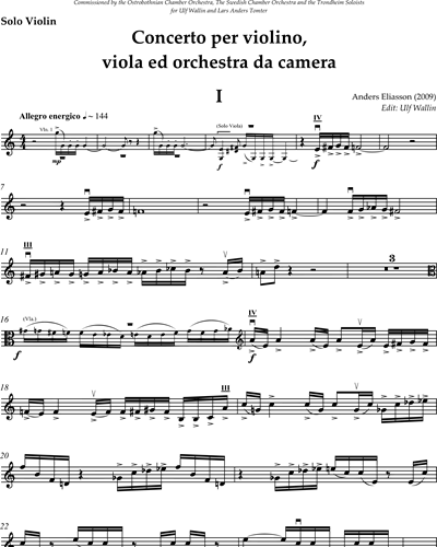 Concerto for Violin, Viola and Chamber Orchestra